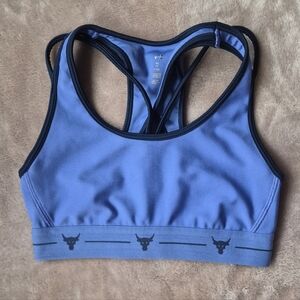 Women's Under Armour Project Rock Sports Blue Compression XS